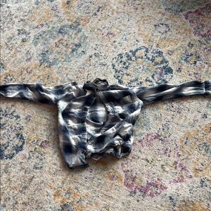 H&M Monochrome Checkered Shirt